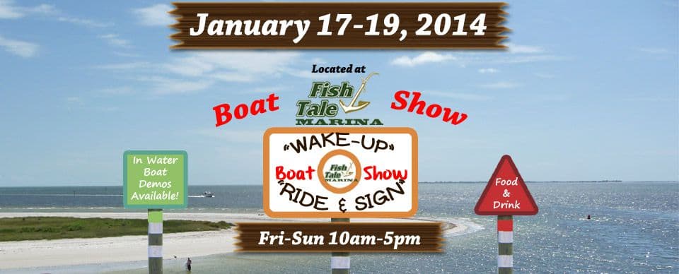 “Wake Up” Ride & Sign Boat Show!