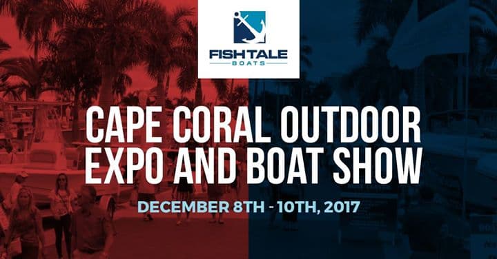 Fish Tale Boats at the 2017 Cape Coral Outdoor Expo & Boat Show