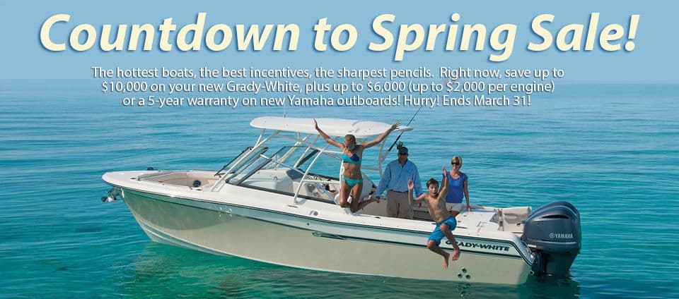 Grady-White Countdown to Spring Sales Event