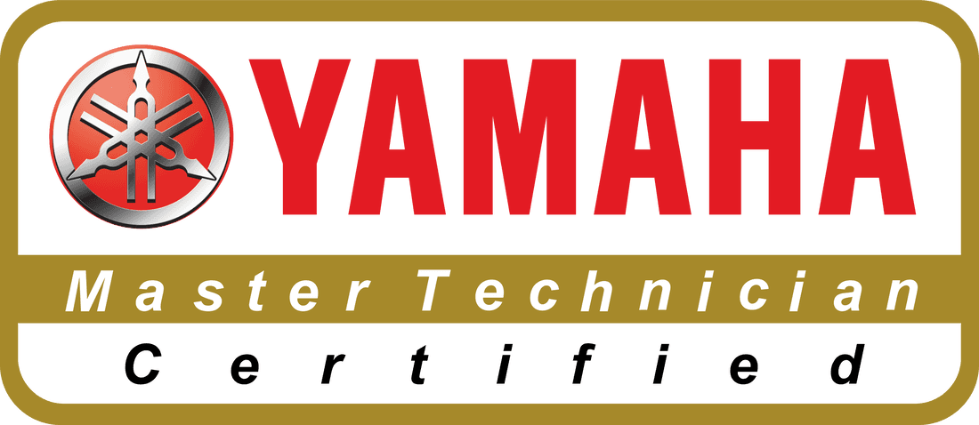 Yamaha Master Technician certification badge