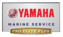 Yamaha Pro Elite Plus Marine Service Dealer badge